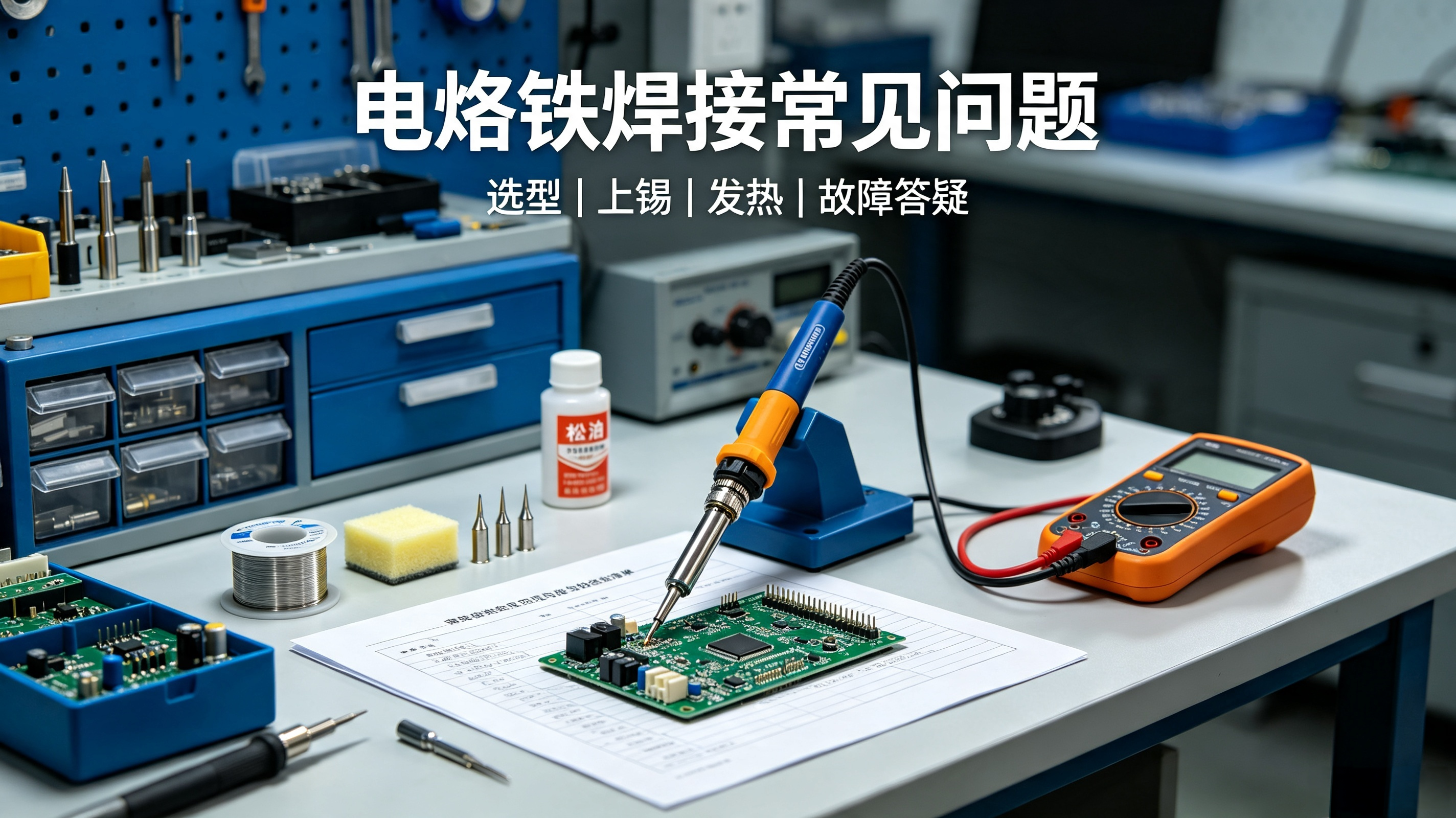 常问FAQ_电烙铁焊接常见问题｜选型 上锡 发热 故障使用答疑