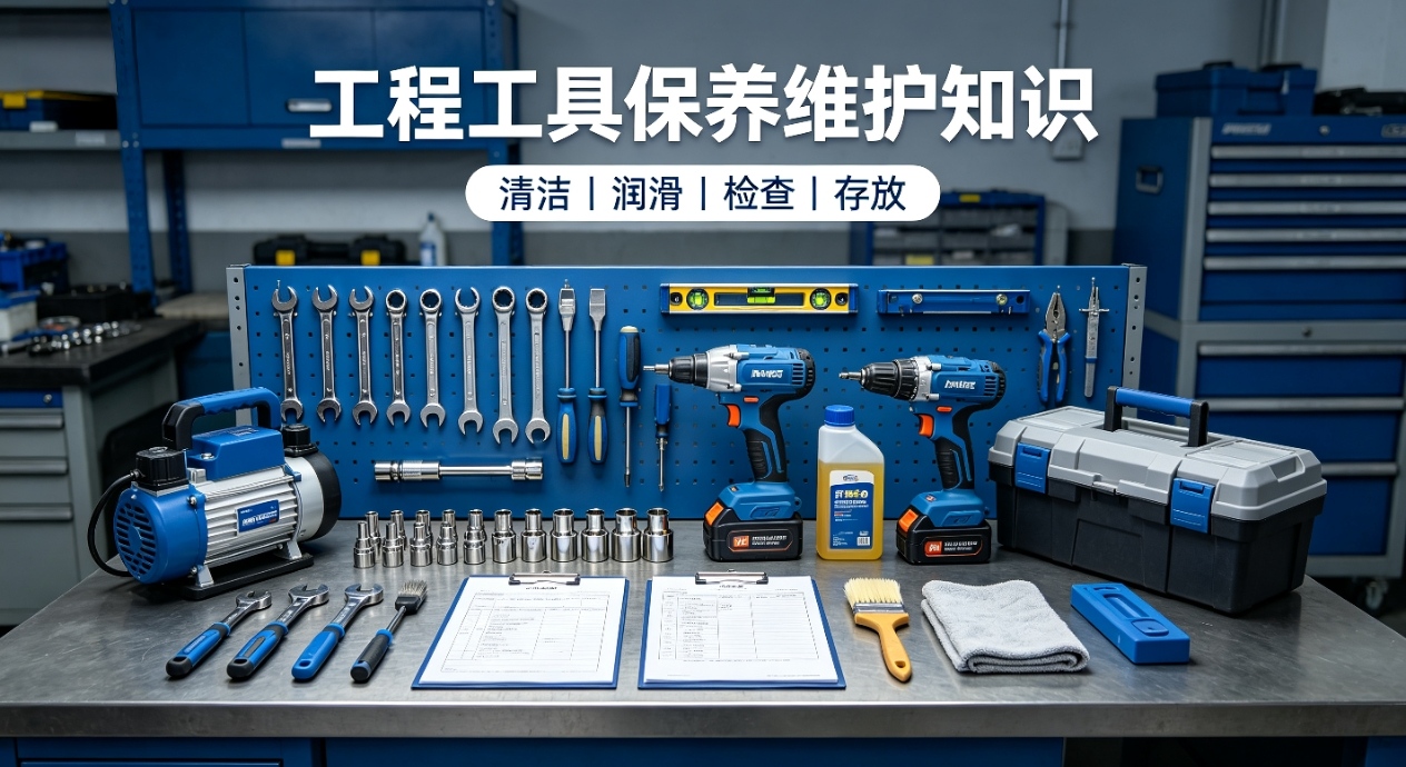 维修保养_工程工具保养维护知识｜降低工具故障率、延长使用寿命技巧